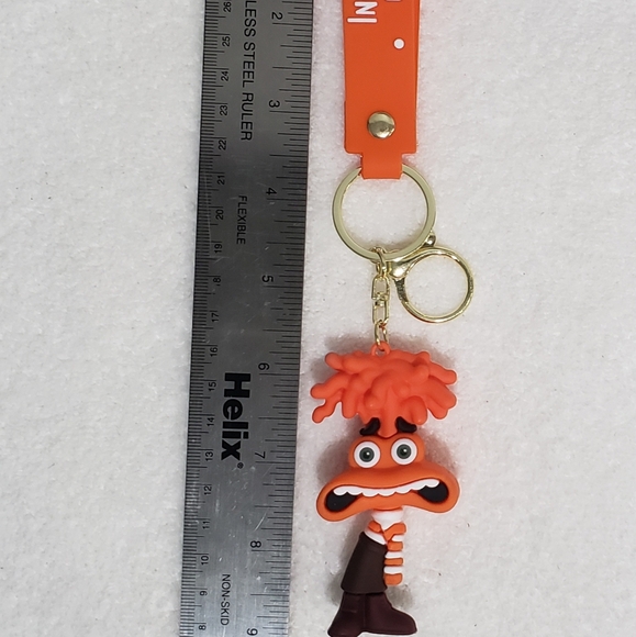 Complete Set Inside Out 2 Keychains Bag Charms or Zipper Pulls Disney Pixar NEW - Picture 10 of 14